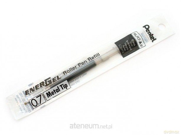 Wkład do cienkopisu. EnerGel LRN5 czarny (12szt) PENTEL