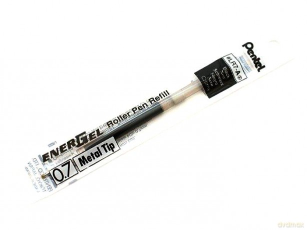 Wkład do cienkopisu. EnerGel LRN5 czarny (12szt) PENTEL
