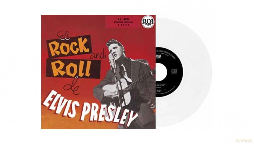 Elvis Presley: Ep Etranger Ndeg19 - El Rock And Roll De Elvis Presley (Spain) (White) [Winyl]
