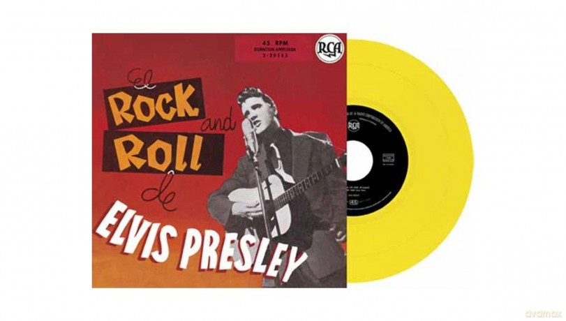 Elvis Presley: Ep Etranger Ndeg19 - El Rock And Roll De Elvis Presley (Spain) (Yellow) [Winyl]