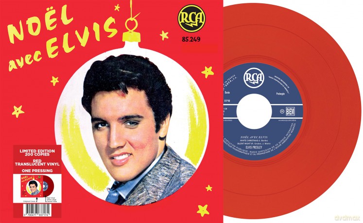 Elvis Presley: Ep Etranger No. 12 - Noel Avec Elvis (France) (Red) [Winyl]