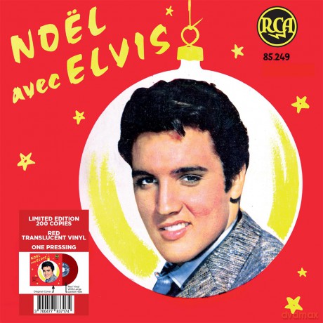 Elvis Presley: Ep Etranger No. 12 - Noel Avec Elvis (France) (Red) [Winyl]