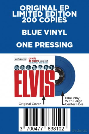 Elvis Presley: Ep Etranger No. 13 - Corazon De Madera (Espagne) (Limited Blue) [Winyl]