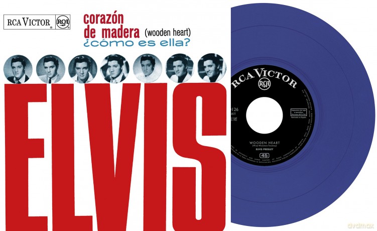 Elvis Presley: Ep Etranger No. 13 - Corazon De Madera (Espagne) (Limited Blue) [Winyl]