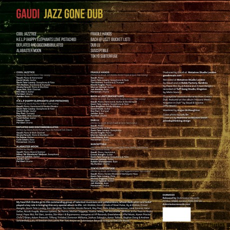 Gaudi: Jazz Gone Dub [Winyl]