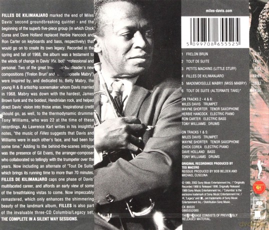Miles Davis: Filles De Kilimanjaro [CD]