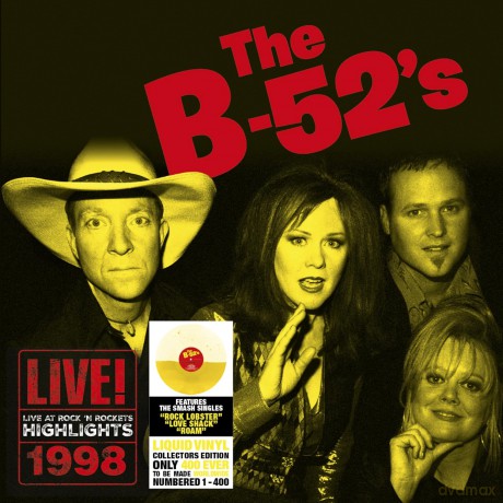 B-52s: Live At Rock N Rockets - Highlights (Liquid Yellow) [Winyl]
