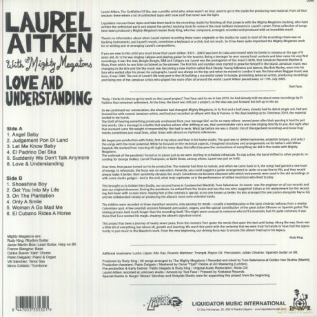 Laurel Aitken With The Mighty Megatons: Love And Understanding [Winyl]