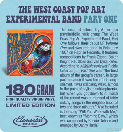 West Coast Pop Art Experimental Band: Part One (Limited) [Winyl]