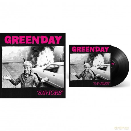 Green Day: Saviors (Spotify Fans) (First Neon Pink/Black/White Splatter) [Winyl]