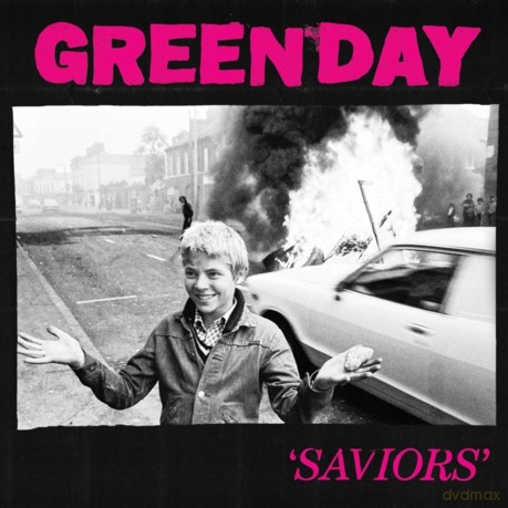 Green Day: Saviors (Spotify Fans) (First Neon Pink/Black/White Splatter) [Winyl]