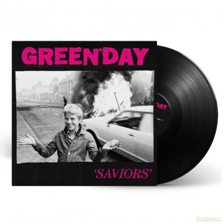 Green Day: Saviors (Spotify Fans) (First Neon Pink/Black/White Splatter) [Winyl]