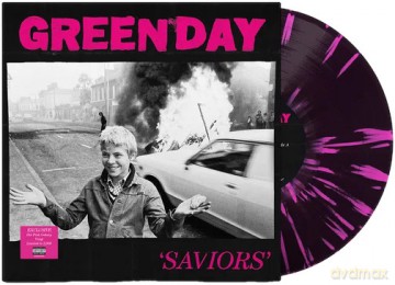 Green Day: Saviors (Store Exclusive) (Black Ice/Hot Pink) [Winyl]