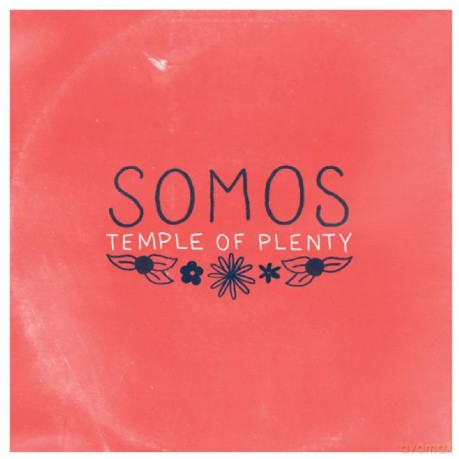 Somos: Temple Of Plenty (Red/Sea Glass Blue Splash) [Winyl]