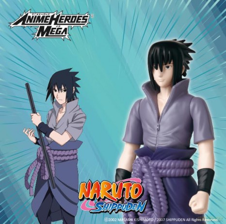 Anime Heroes Mega Naruto - Uchiha Sasuke