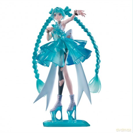 Banpresto Hatsune Miku Evolve Clearluxe - Hatsune Miku (Emerald Gem)