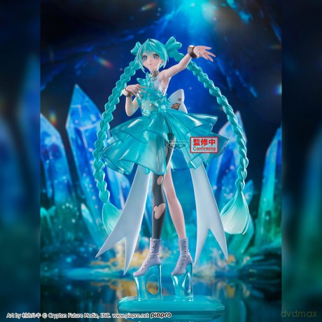 Banpresto Hatsune Miku Evolve Clearluxe - Hatsune Miku (Emerald Gem)