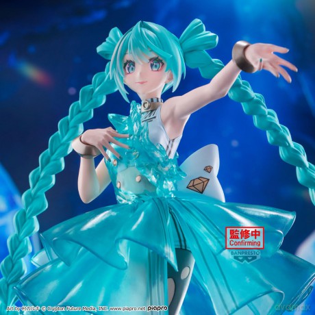 Banpresto Hatsune Miku Evolve Clearluxe - Hatsune Miku (Emerald Gem)