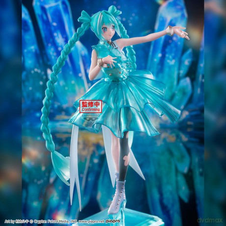 Banpresto Hatsune Miku Evolve Clearluxe - Hatsune Miku (Emerald Gem)