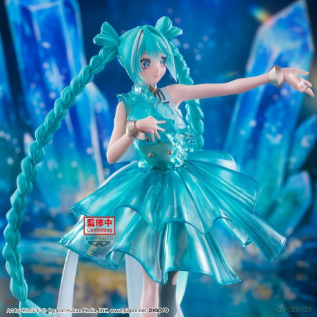 Banpresto Hatsune Miku Evolve Clearluxe - Hatsune Miku (Emerald Gem)