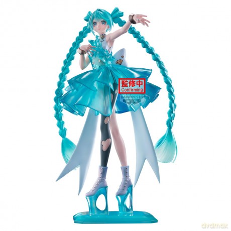 Banpresto Hatsune Miku Evolve Clearluxe - Hatsune Miku (Emerald Gem)