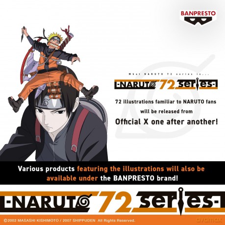 Banpresto Naruto Vibration Stars - Uzumaki Naruto 72 Series 33