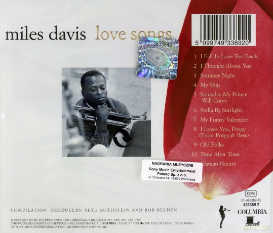 Miles Davis: Love Songs [CD]