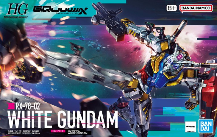 Hggq 1/144 Rx-78-02 White Gundam