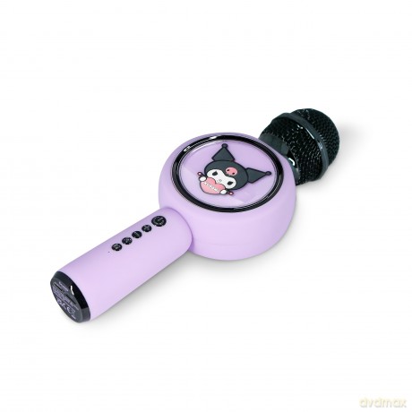 Otl Karaoke Microphone And Speaker With Led - Kuromi