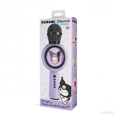 Otl Karaoke Microphone And Speaker With Led - Kuromi