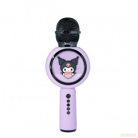 Otl Karaoke Microphone And Speaker With Led - Kuromi