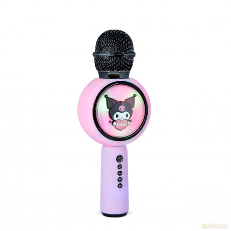 Otl Karaoke Microphone And Speaker With Led - Kuromi