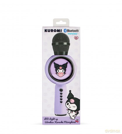 Otl Karaoke Microphone And Speaker With Led - Kuromi