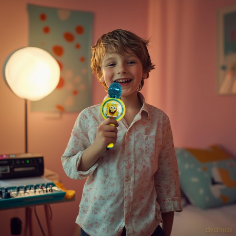 Otl Karaoke Microphone And Speaker With Led - Spongebob