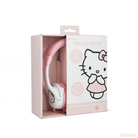 Otl Moulded Ears Childrens Headphones - Hello Kitty