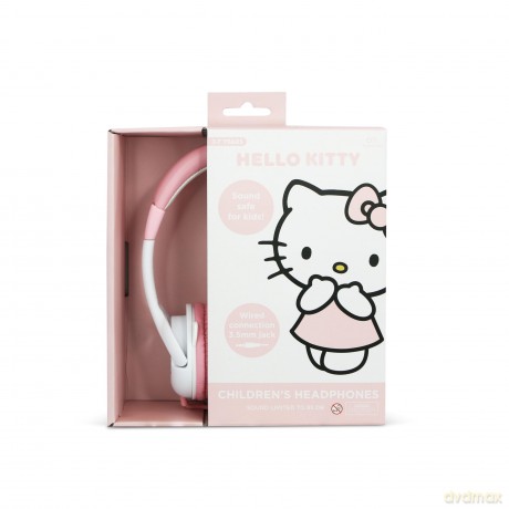 Otl Moulded Ears Childrens Headphones - Hello Kitty