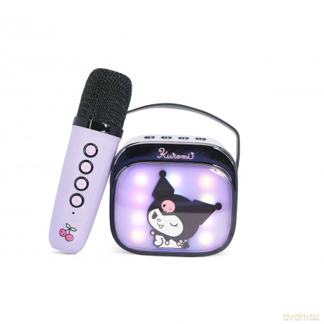 Otl Popsing Karaoke Microphone And Speaker With Led - Kuromi