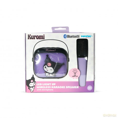 Otl Popsing Karaoke Microphone And Speaker With Led - Kuromi