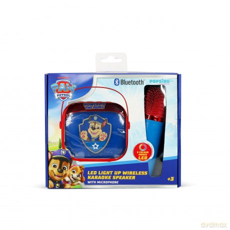 Otl Popsing Karaoke Microphone And Speaker With Led - Paw Patrol