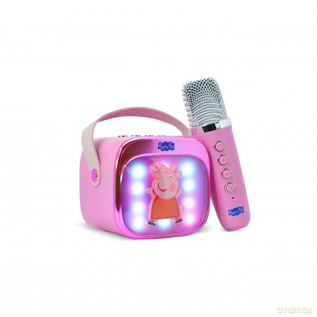 Otl Popsing Karaoke Microphone And Speaker With Led - Peppa Pig
