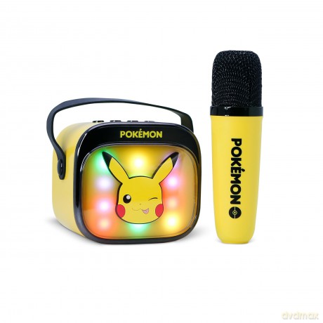 Otl Popsing Karaoke Microphone And Speaker With Led - Pokemon
