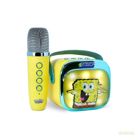 Otl Popsing Karaoke Microphone And Speaker With Led - Spongebob