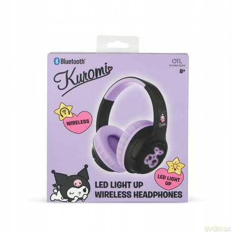 Otl Wireless Headphones With Led - Kuromi