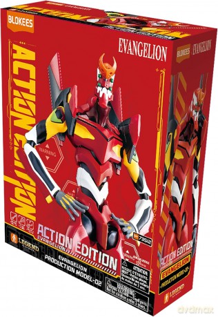 Blokees Evangelion Action Edition - Evangelion Production Model 02