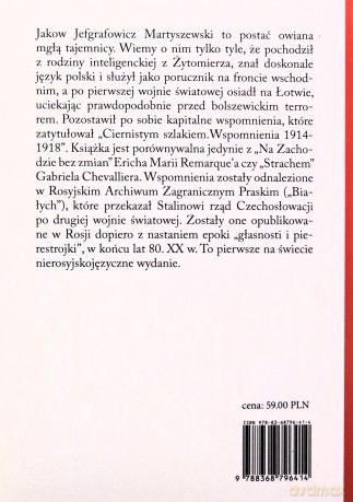 Ciernistym szlakiem. Wspomnienia 1914 - 1918 - Jakov Jefgrafowicz Martyszewski [KSIĄŻKA]