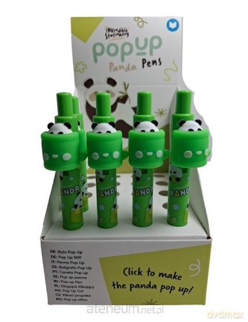 Długopis Panda Click Pop Up