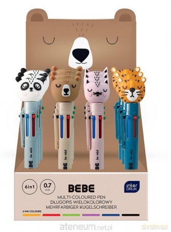 Długopis wielokolorowy Bebe Friends (12szt)