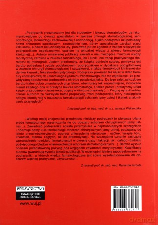 Współczesna farmakoterapia w schorzeniach chirurgicznych jamy ustnej i tkanek okolicznych [KSIĄŻKA]