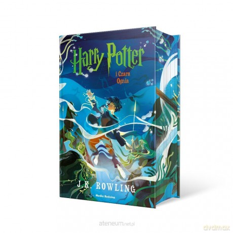 Harry Potter i Czara Ognia (barwione brzegi) - J. K. Rowling [KSIĄŻKA]