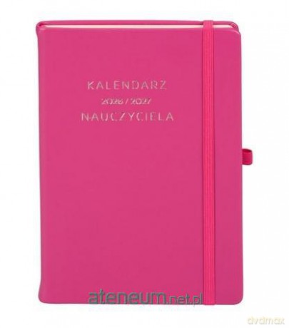 Kalendarz Nauczyciela 2026/27 A5 Różowy [KALENDARZ]